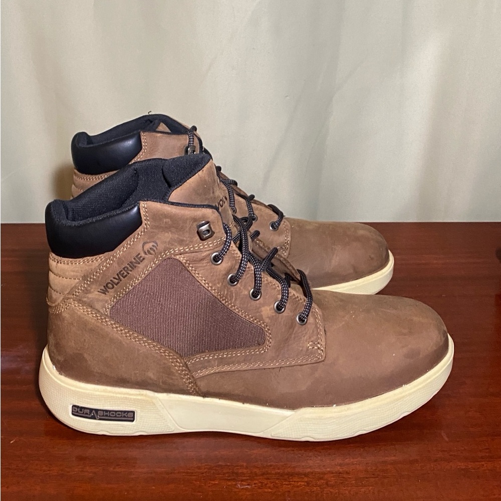 Wolverine Kickstart Durashocks 6” Waterproof Work Boots Mens 13 M